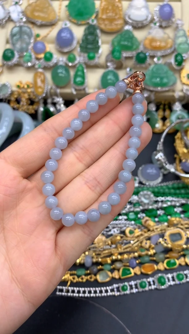 【闪购商品】翡翠手串未镶嵌45-中国好珍宝
