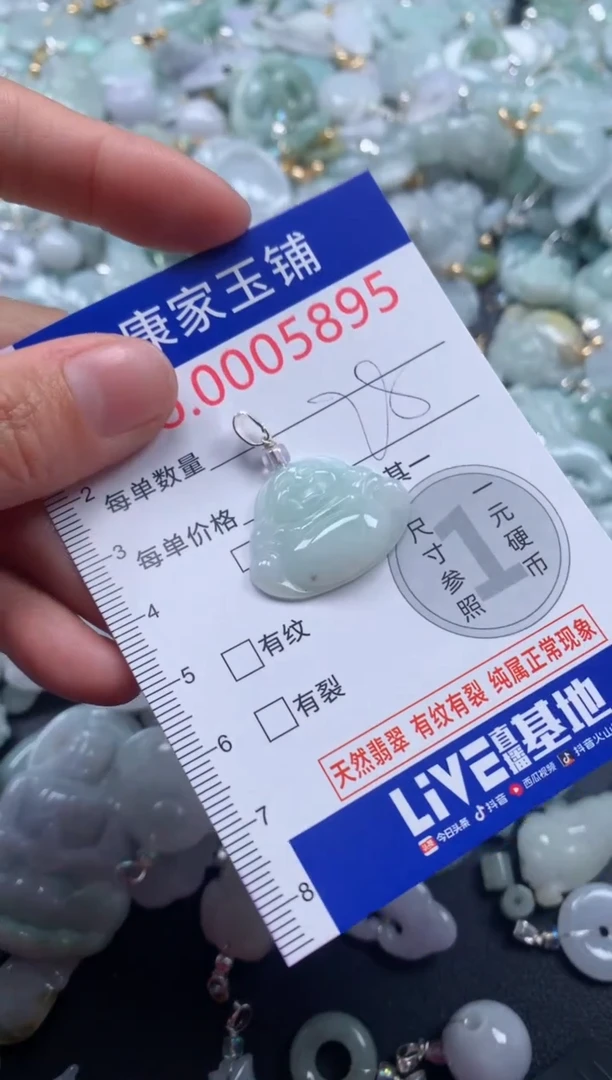 颈饰未镶嵌翡翠5895