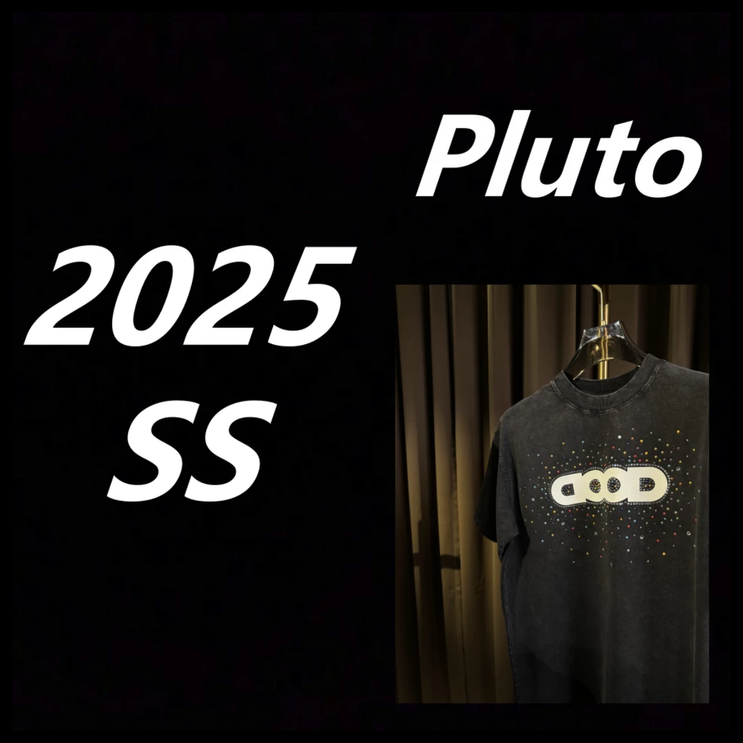 【5929】2025夏季新款good水洗渐变贴皮绣烫钻短袖