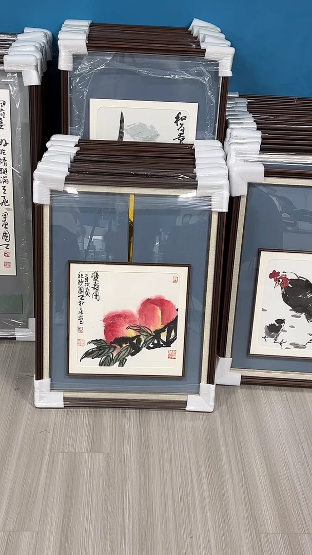 国画刘国卿花鸟作品