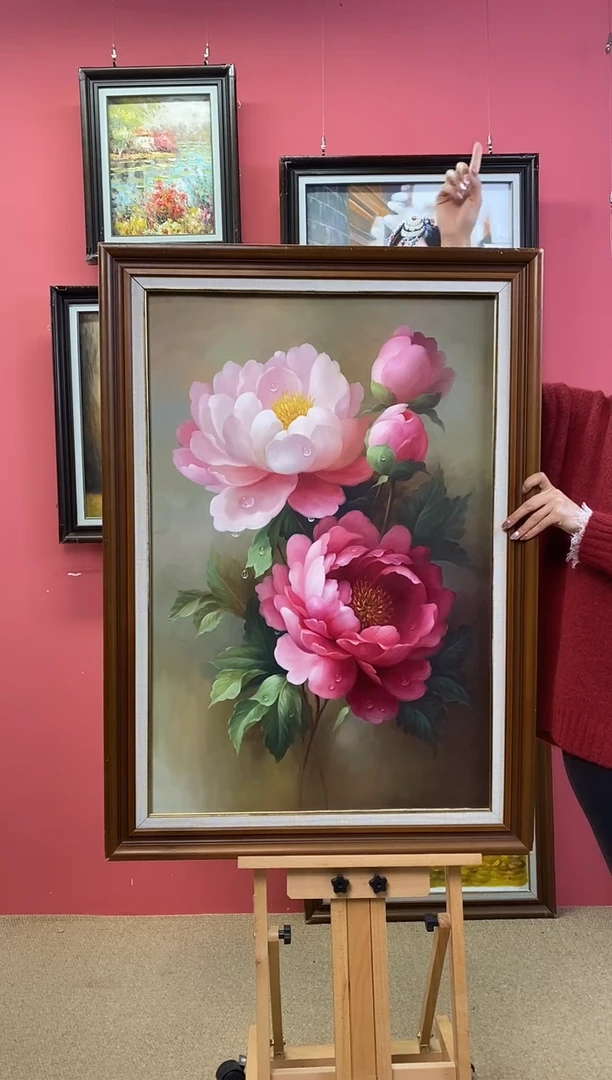 油画日**辉尺寸60*90画芯（不含框）