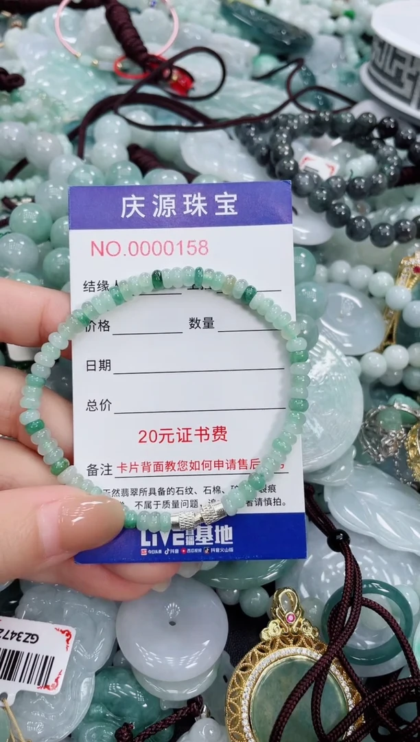 翡翠未镶嵌颈饰256