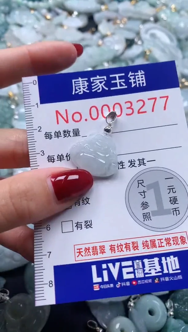 颈饰未镶嵌翡翠3277