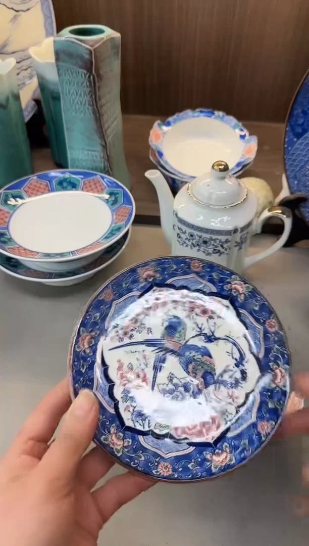 摆件六**花瓷器瓷器瓷器瓷器