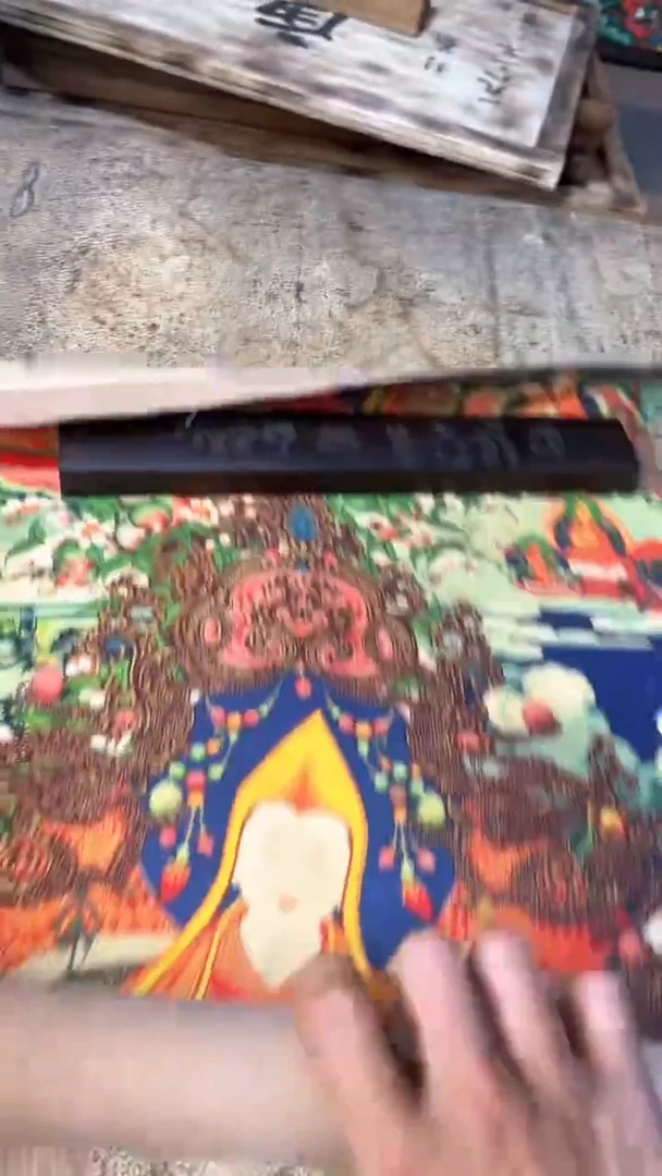 卷轴画卷轴画卷轴画玖忆唐卡TK28