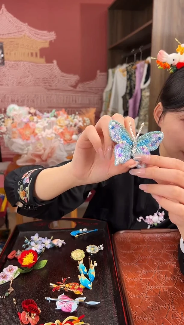 【闪购商品】刺绣苏绣世家非遗手工（胸针）