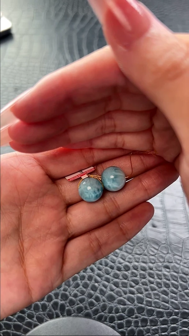 未镶嵌针钠钙石（海纹石）珠宝奇石27多样性发其一/12mm+/dz615