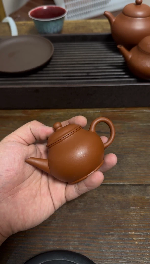 茶壶紫砂爱****爸70厂芭乐壶