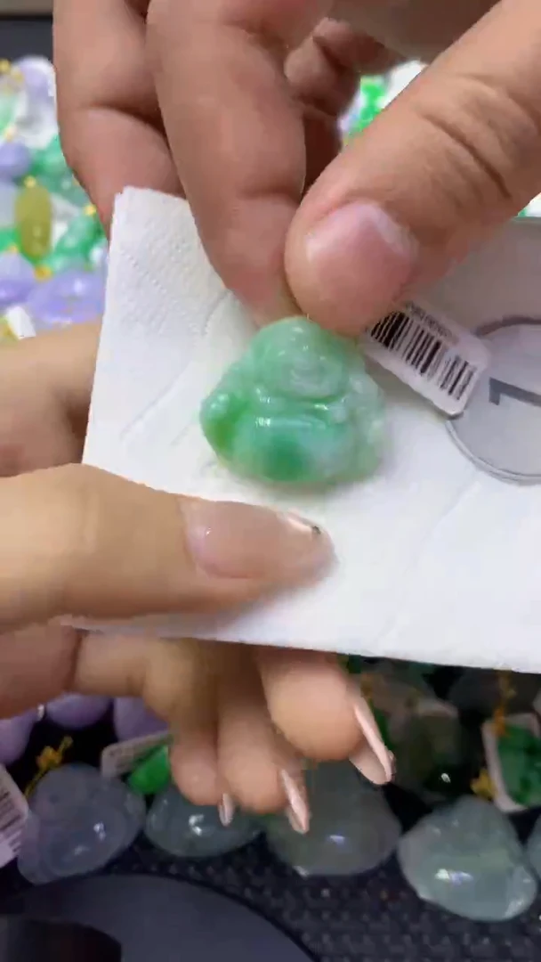 颈饰未镶嵌翡翠天然缅甸翡翠A货