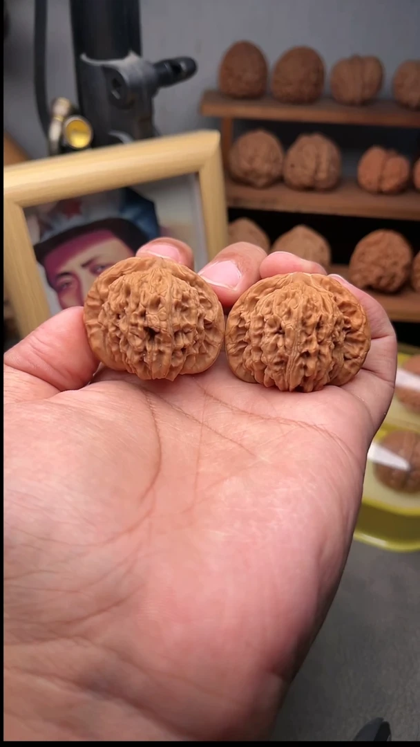 吊坠文玩核桃四座楼44