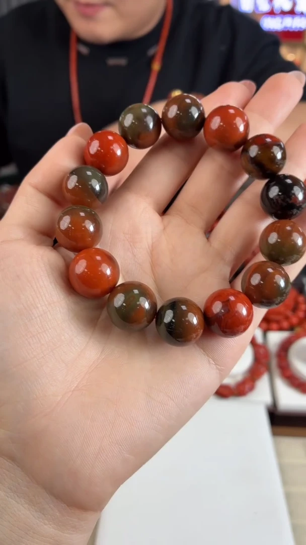 未镶嵌大山包手串15mm南红玛瑙（多样式发其一）