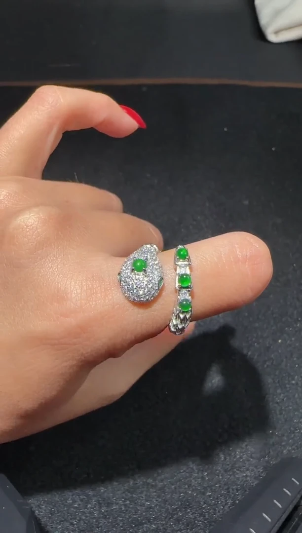 【闪购商品】翡翠戒指未镶嵌2912多样性发货拍一发一