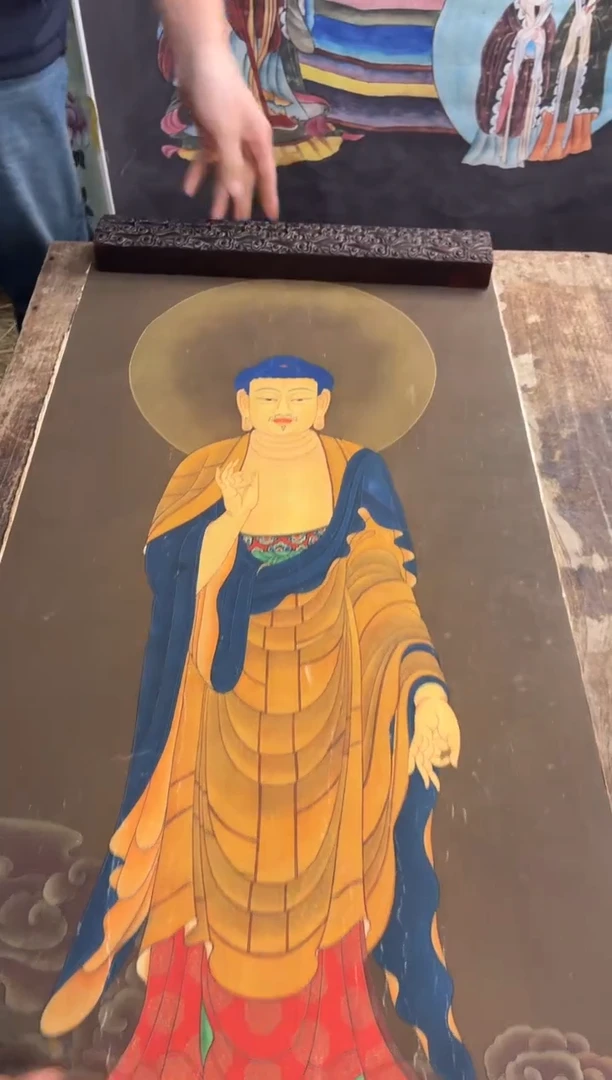 装裱画澄空梵像高端精选链接AA71