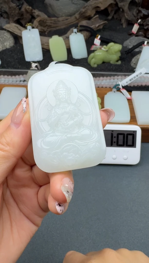 颈饰未镶嵌和田玉3