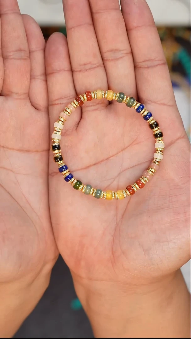 【闪购商品】青金石手串未镶嵌青金石多宝手串