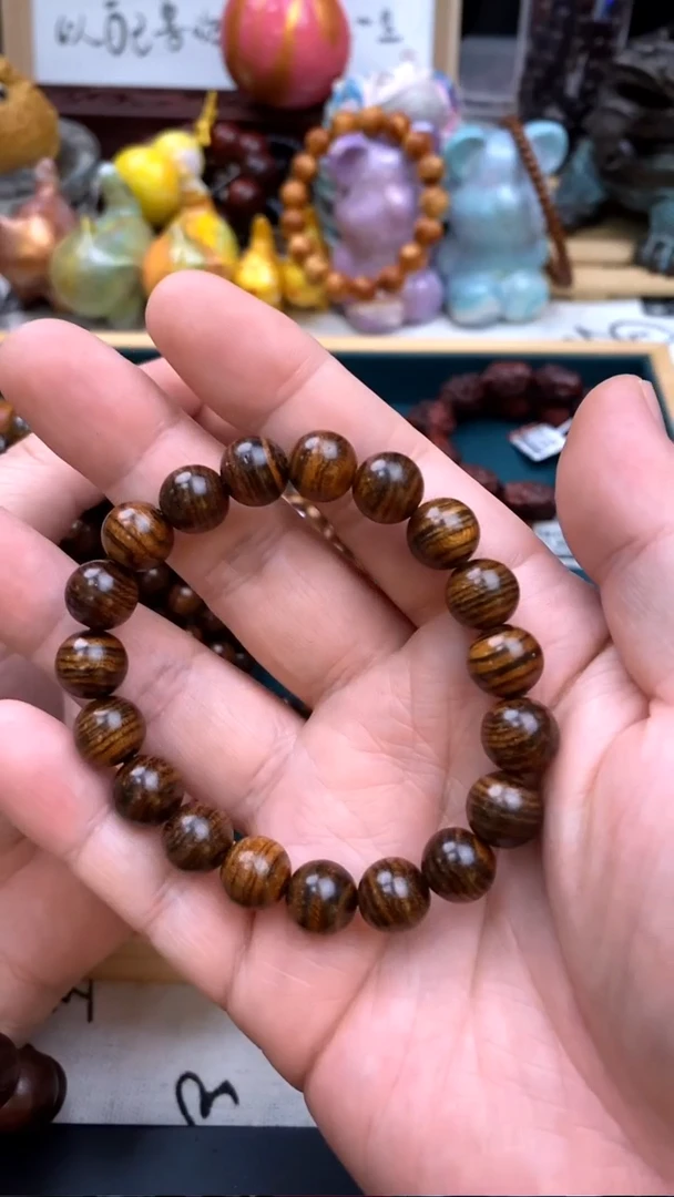 斑纹漆（虎斑木）手串/手链1.0