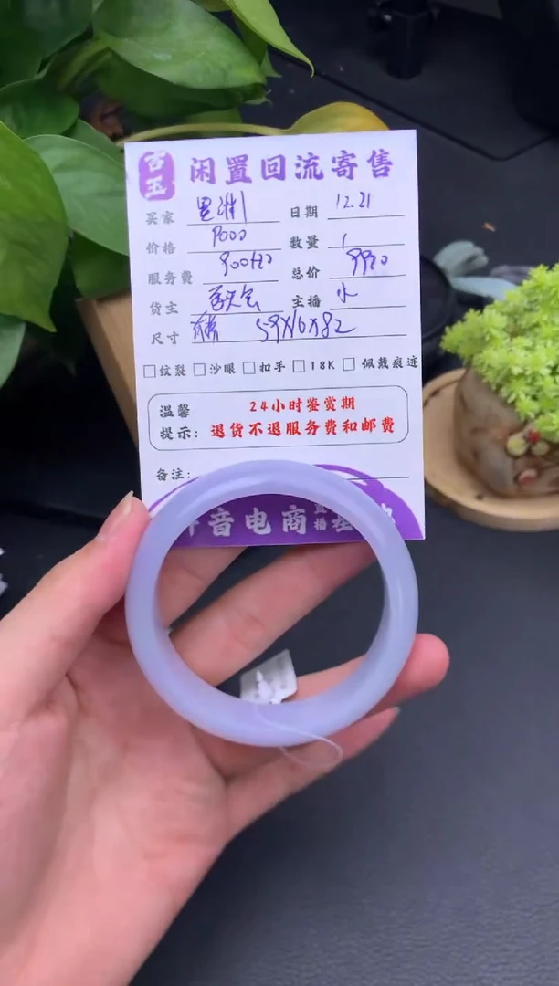 未镶嵌手镯翡翠墨*手镯