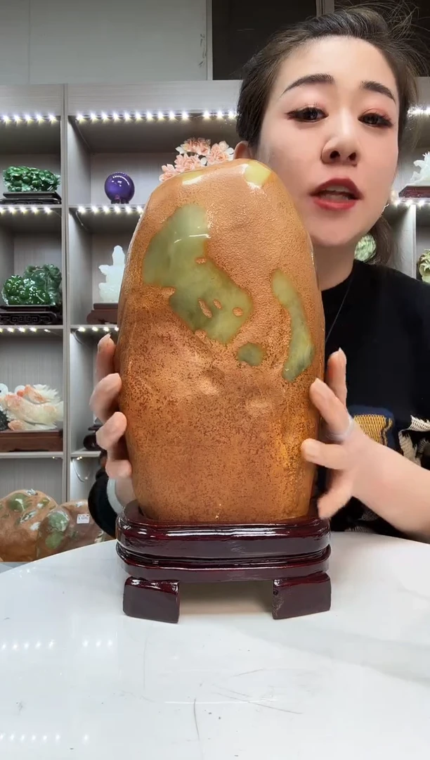 石材天然石材家居摆件办公室客厅玄关高档摆件