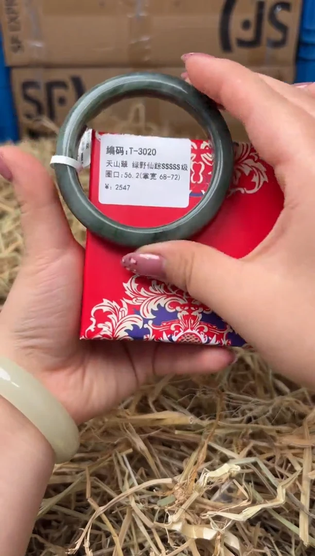 未镶嵌手镯石英质玉T-3020