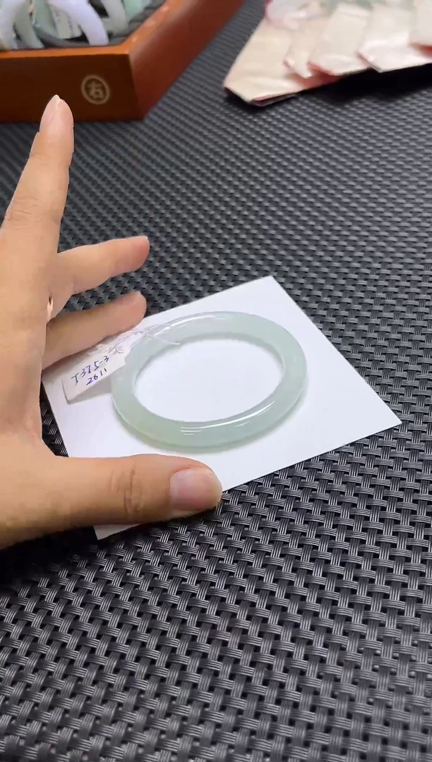 未镶嵌手镯翡翠5253