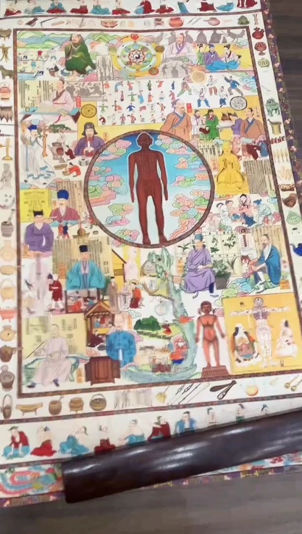 卷轴画唐卡TK16033