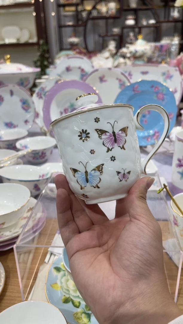 45%以上骨粉骨瓷盖杯