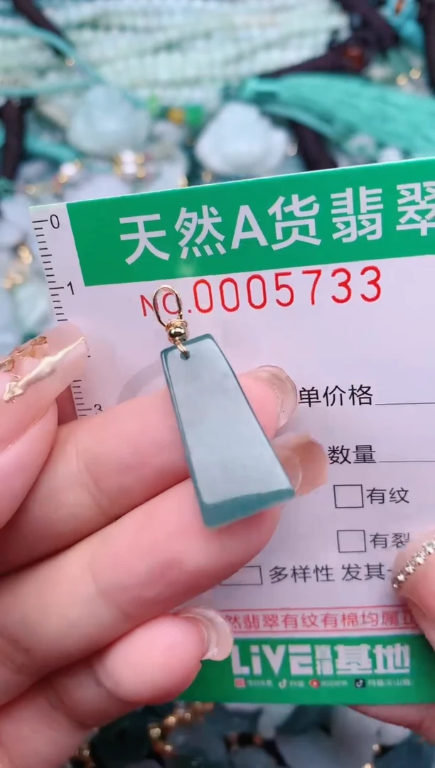 【闪购商品】翡翠颈饰未镶嵌.0005733