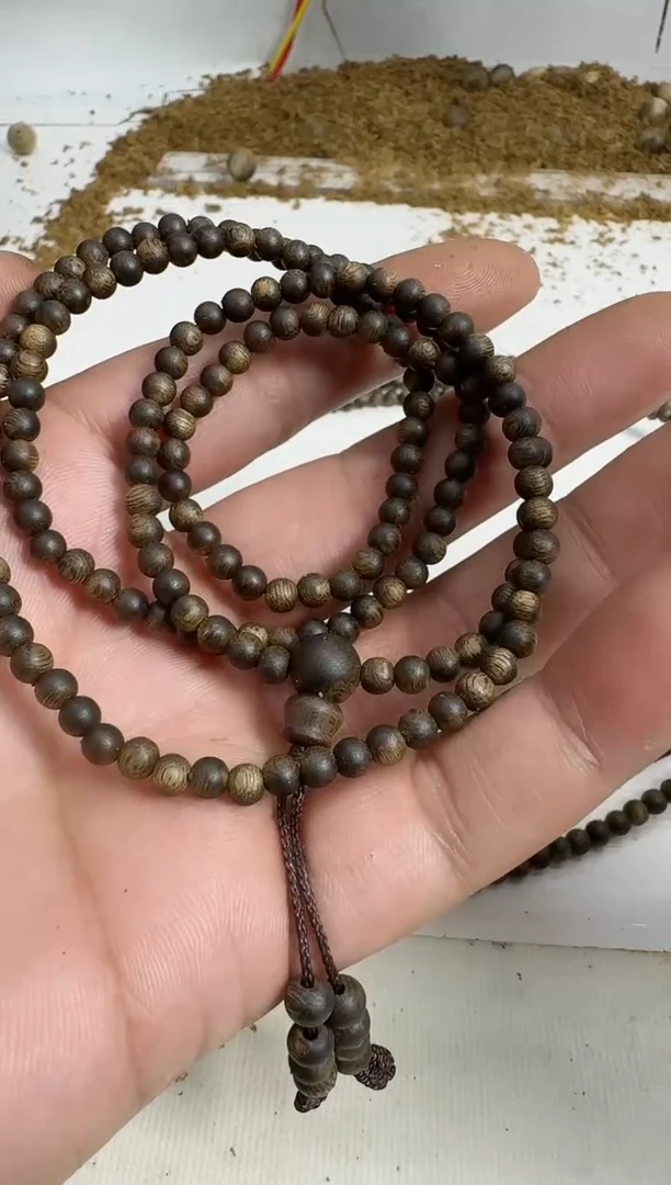 【闪购商品】沉香手串乌身0.4规格多圈7克