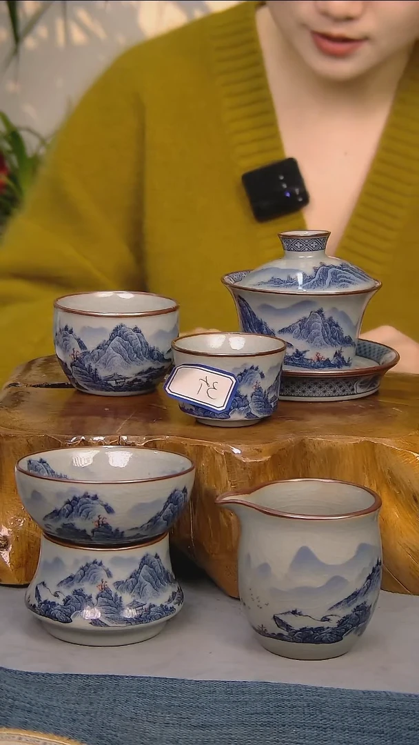 简装家用款7件套 陶瓷家用茶具系列