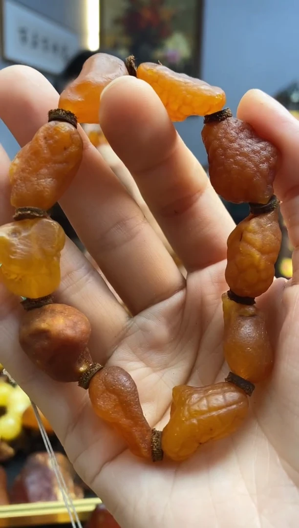 未镶嵌琥珀手串手串
