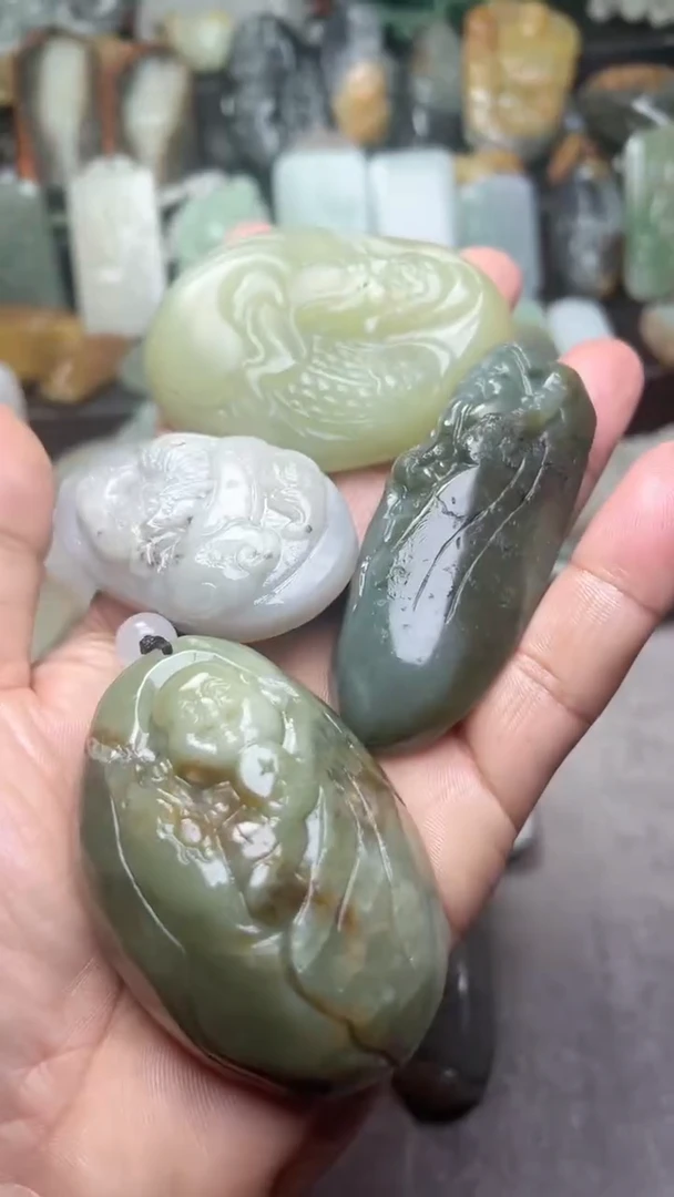 【闪购商品】和田玉把件未镶嵌4