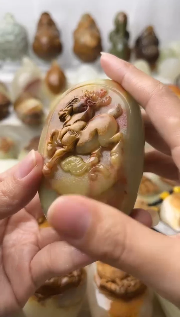 石材古青石棉纹正常不退换羊