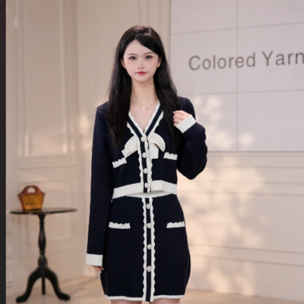 Basic House/百家好法式小香风珍珠套装