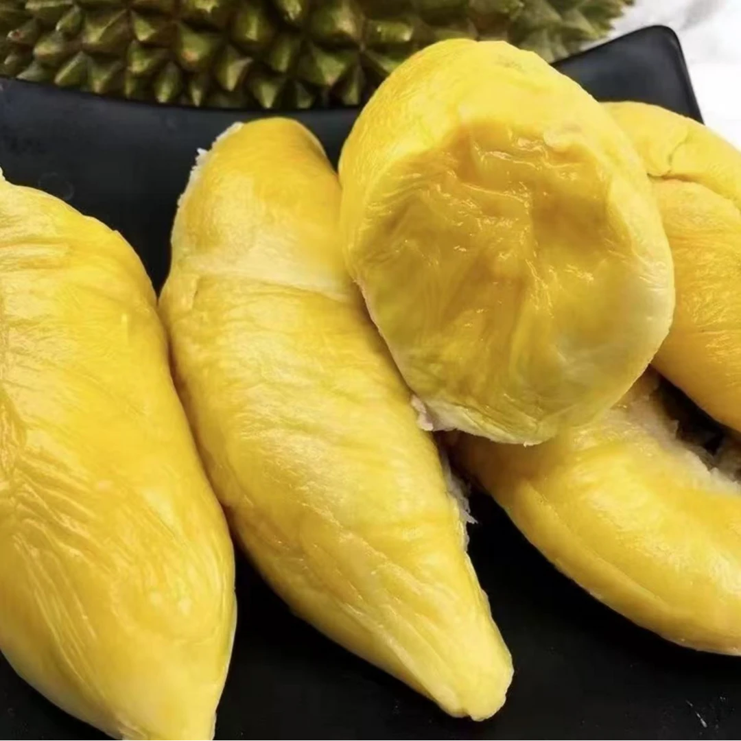 【顺丰发货】②金枕榴莲 液氮冷冻锁鲜 美味榴莲肉 A果 净重1200g/盒