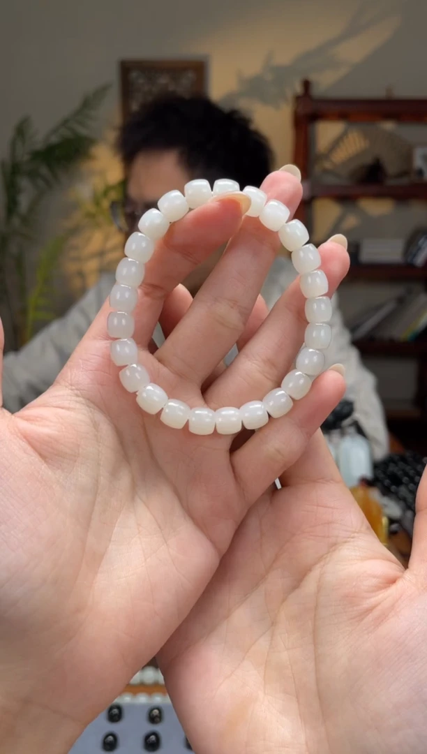 未镶嵌手串和田玉天泰7-8直