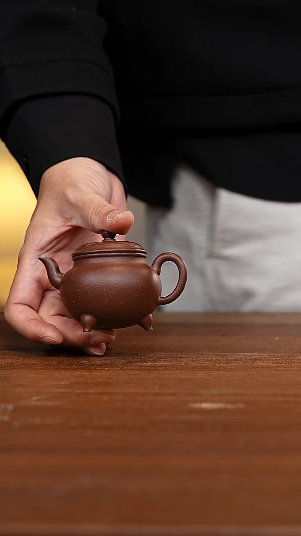 茶壶紫砂大彬如意天青泥WG