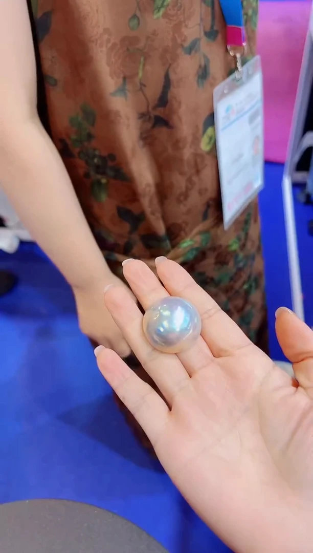 未镶嵌拼合珍珠（马贝珠）裸珠马贝定99不退换总价37000