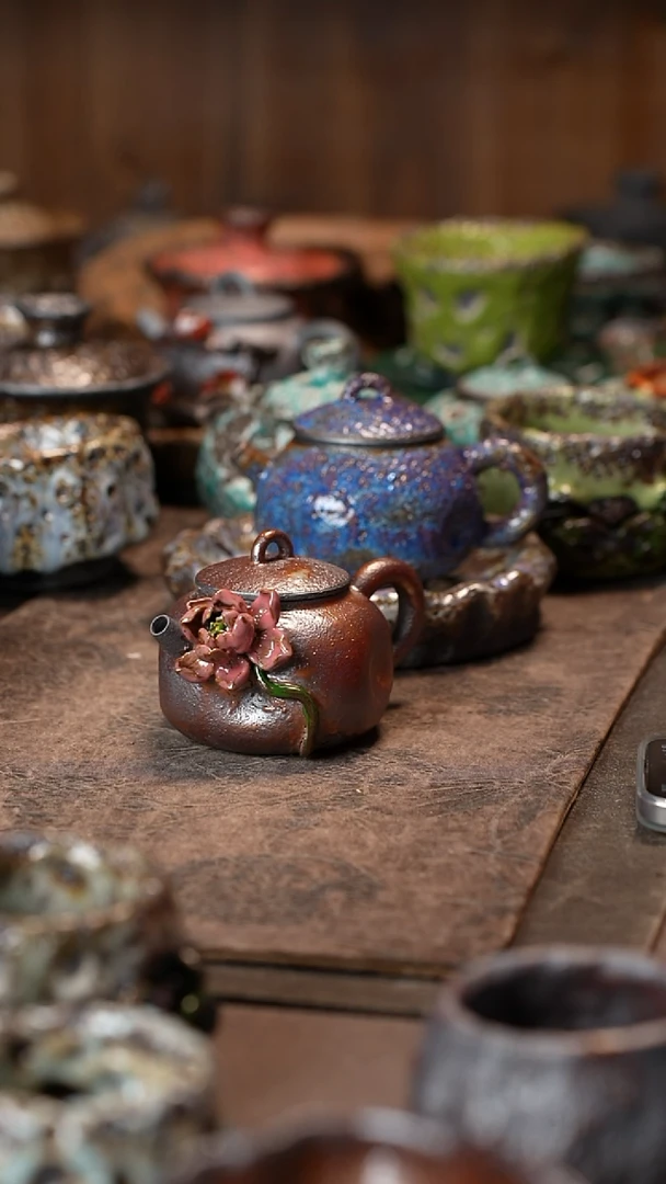 【闪购商品】景德镇柴烧志野杯