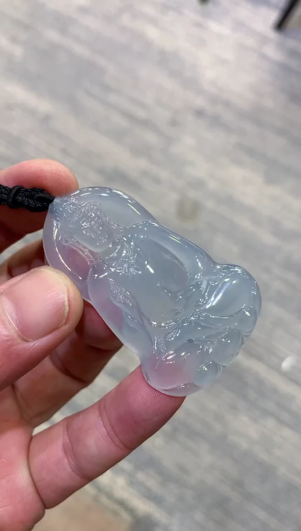 颈饰未镶嵌翡翠天然A货翡翠