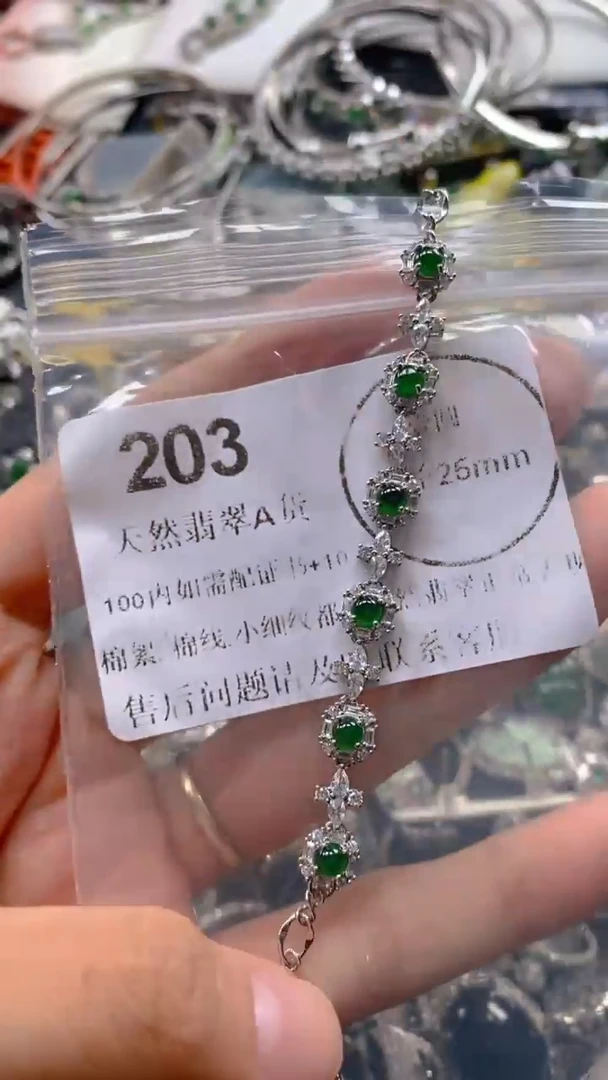 翡翠未镶嵌吊坠(不含链)203