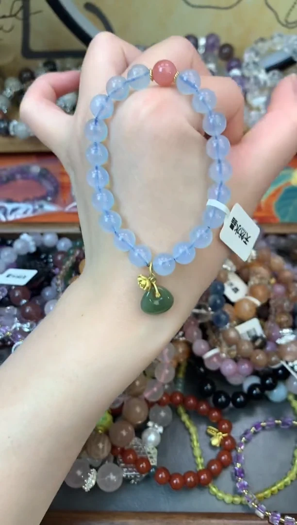 【闪购商品】海蓝宝石手链未镶嵌172
