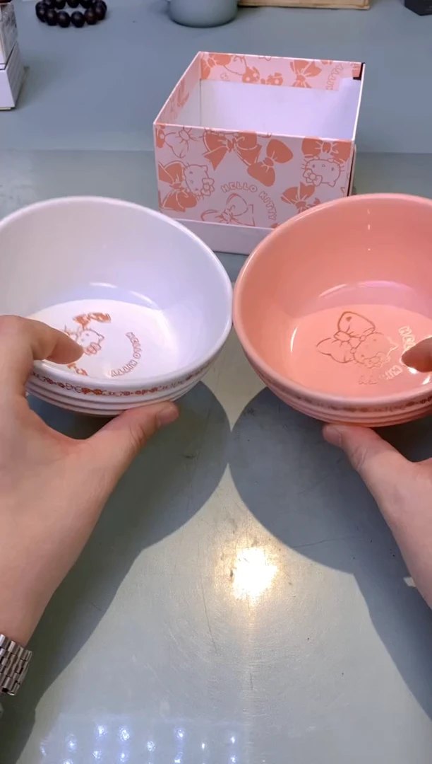 【闪购商品】瓷片猫碗