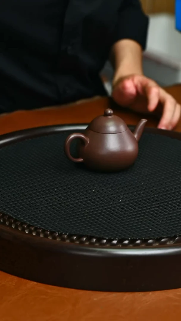 茶壶紫砂紫砂精品梨形557
