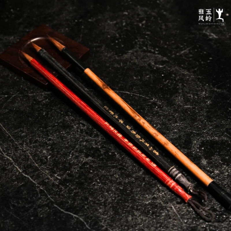 广西宾阳大罗毛笔狼毫羊毫兼毫小楷毛笔成人进阶练字专业级行书