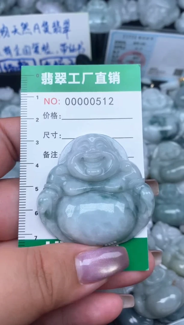 翡翠未镶嵌颈饰天然A货翡翠0512