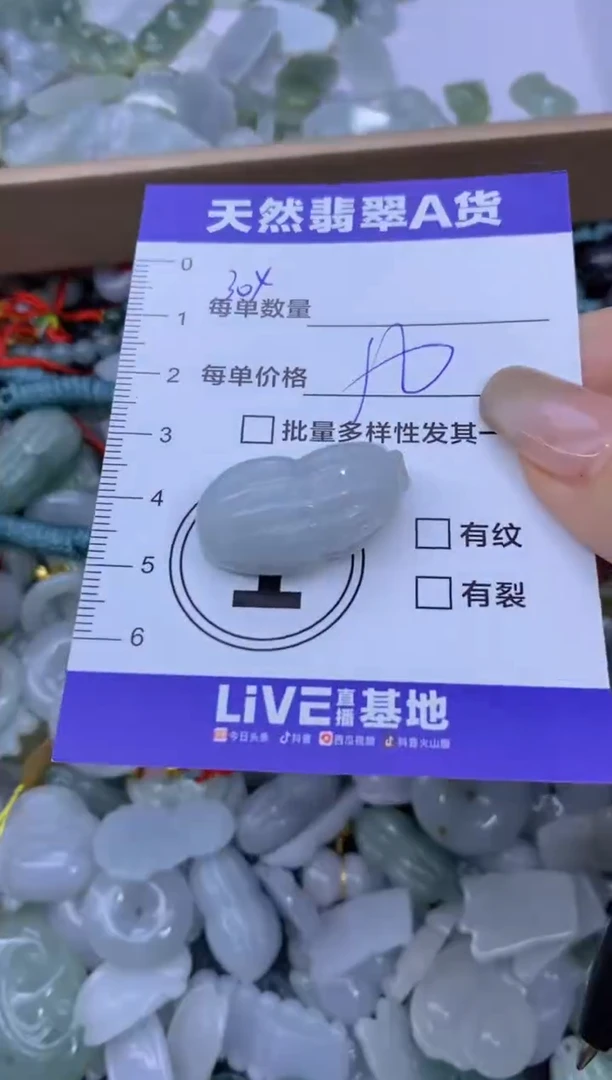 颈饰未镶嵌翡翠天然翡翠A货批量多样性发一件