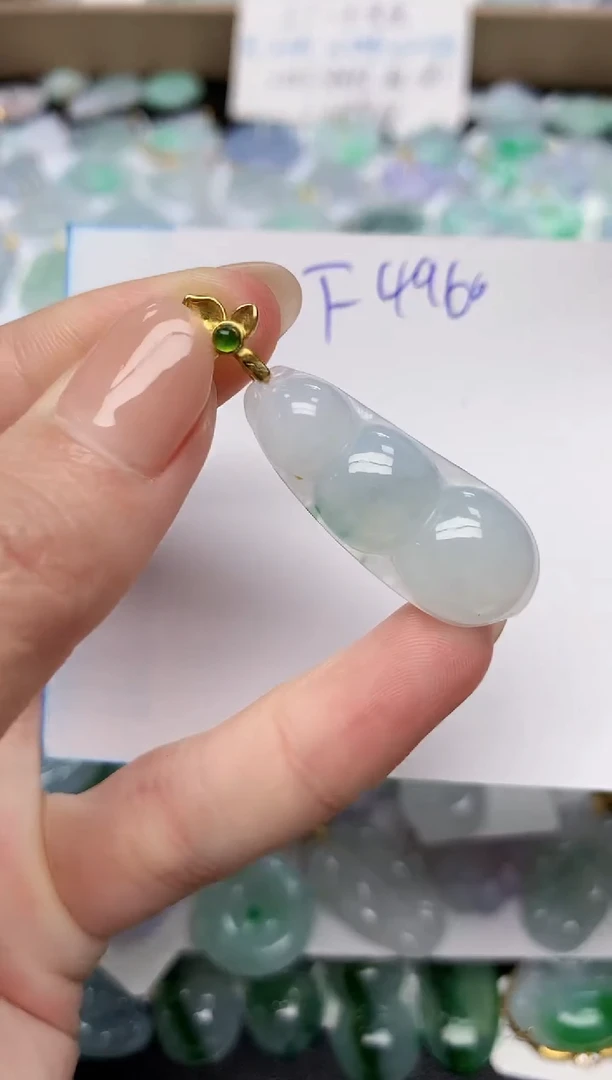 颈饰未镶嵌翡翠天然缅甸A货翡翠百元以上9元证书费自理