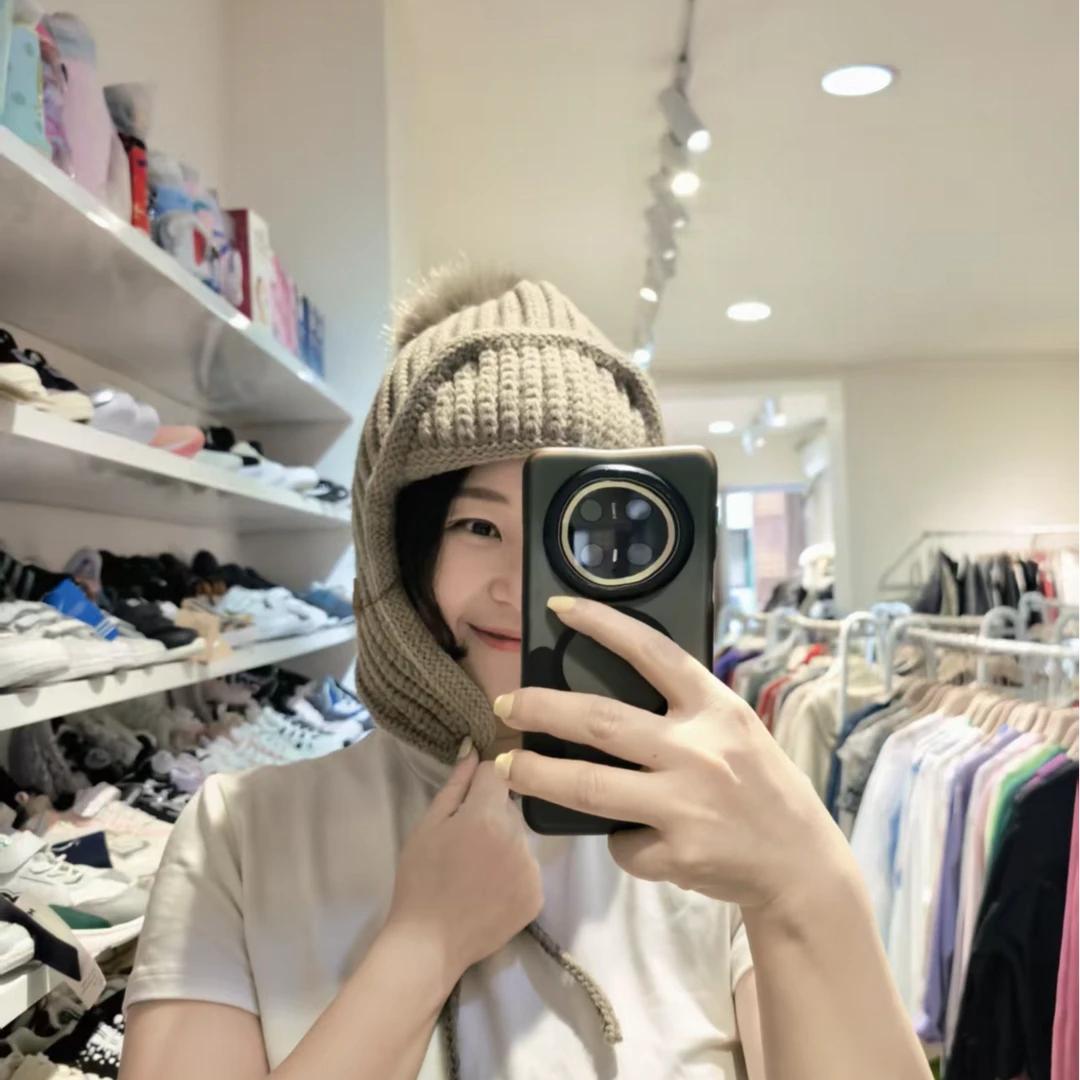 女士盖耳朵休闲减龄帽子(祐祐女装)