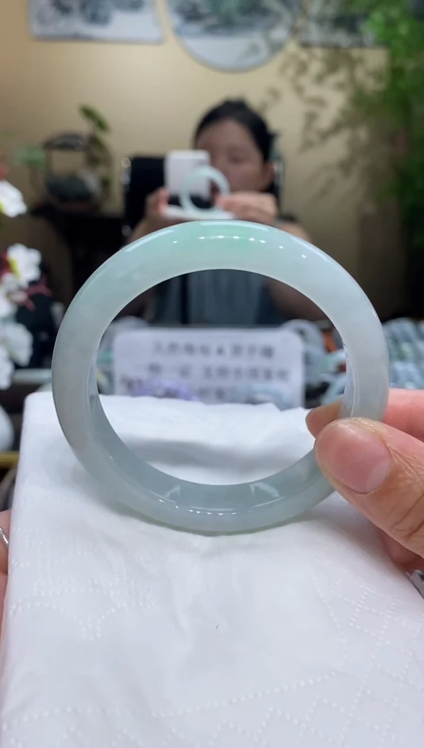 翡翠手镯未镶嵌翡翠56-57