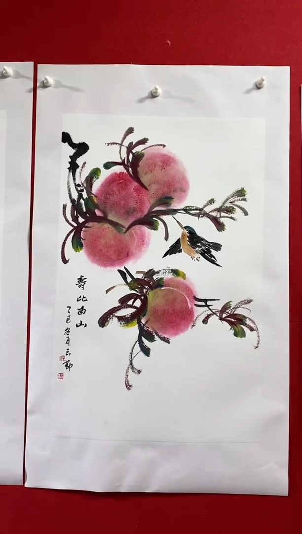 国画国画NYQ杰牛云勤老师作品